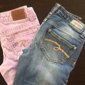 Justice Girl’s denim Jeans.. TWOforONE 🔥